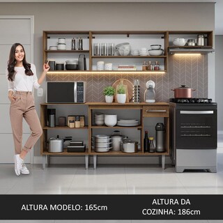 Foto 5 | Foto 5 | Cocina Integral Completa Modular Madesa Emilly 229cm Mm 13