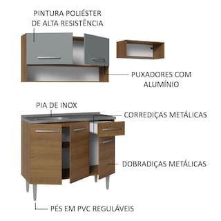 Foto 4 | Foto 4 | Cocina Integral Madesa Emily de 165 cm