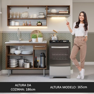 Foto 7 | Foto 7 | Cocina Integral Madesa Emily de 165 cm