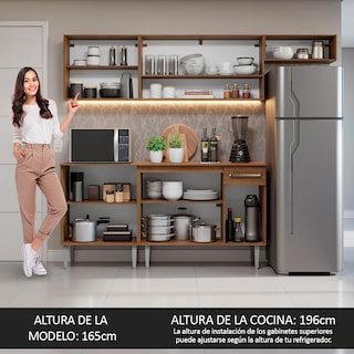 Foto 5 | Foto 5 | Cocina Integral Completa Modular Madesa Emilly 229cm Mm 14