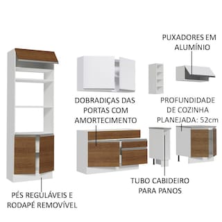 Foto 4 | Foto 4 | Cocina Integral Completa Modular Madesa Vicenza 290cm Brb 12