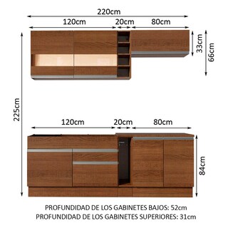 Foto 3 | Foto 3 | Cocina Integral Completa Modular Madesa Parma Mb 02