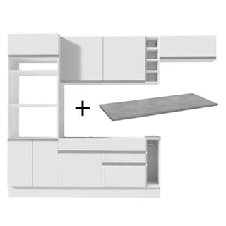 Foto 1 | Foto 1 | Cocina Integral Madesa Safira 290 cm Blanca