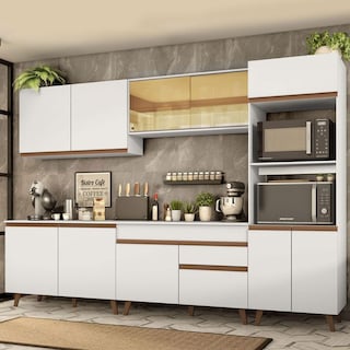 Foto 1 | Foto 1 | Madesa Gabinete De Cocina Integral 310 Cm Reims Blanco 01