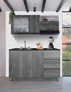 Foto 2 | Foto 2 | Cocina Integral Premium Modelo Clavel Encimera Con Tarja