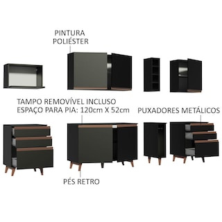 Foto 4 | Foto 4 | Cocina Integral Completa Modular Madesa Reims 260cm Nm 06