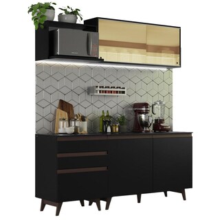 Foto 1 | Foto 1 | Cocina Integral Completa Modular Madesa Reims 180cm Negro 1