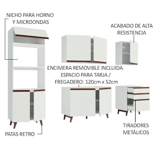 Foto 4 | Foto 4 | Cocina Integral Completa Modular Madesa Reims 250cm Bb 03
