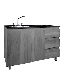 Foto 4 | Foto 4 | Cocina Integral Decomobil Olivo Gris