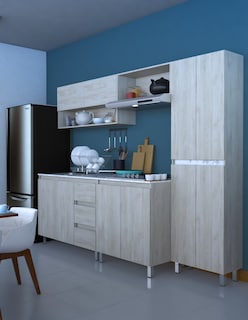 Foto 2 | Foto 2 | Cocina Integral Decomobil Olivo Beige