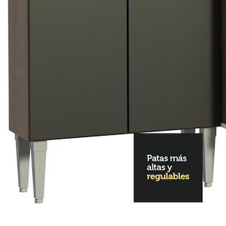 Foto 7 | Foto 7 | Cocina Integral Madesa Negra con Tarja