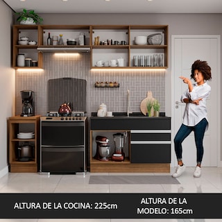 Foto 5 | Foto 5 | Cocina Integral Completa Modular Madesa Glamy 240cm Mn 07