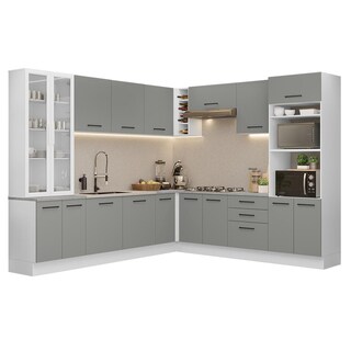 Foto 1 | Foto 1 | Cocina Integral Completa Armario De Vidrio Madesa Agata Bg 1