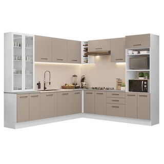 Foto 1 | Foto 1 | Cocina Integral Completa Armario De Vidrio Madesa Agata Bc 1