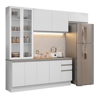 Foto 1 | Foto 1 | Cocina Integral Completa Armario De Vidrio Madesa Glamy Bb16