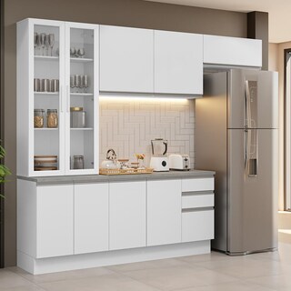 Foto 2 | Foto 2 | Cocina Integral Completa Armario De Vidrio Madesa Glamy Bb16