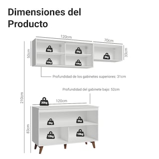 Foto 3 | Foto 3 | Cocina Integral Completa Modular Madesa Reims 190cm Bb 09
