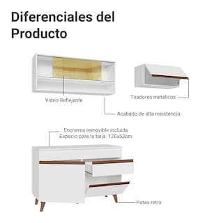 Foto 4 | Foto 4 | Cocina Integral Completa Modular Madesa Reims 190cm Bb 06