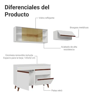 Foto 4 | Foto 4 | Cocina Integral Completa Modular Madesa Reims 190cm Bb 05