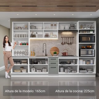Foto 4 | Foto 4 | Cocina Integral Completa Armario De Vidrio Madesa Agata Bg 3