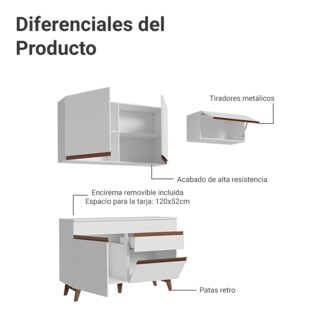 Foto 4 | Foto 4 | Cocina Integral Completa Modular Madesa Reims 190cm Bb 04