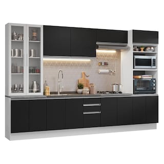 Foto 1 | Foto 1 | Cocina Integral Completa Armario De Vidrio Madesa Glamy Bn 1