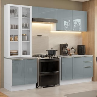 Foto 2 | Foto 2 | Cocina Integral Completa Armario De Vidrio Madesa Lux Bg 04