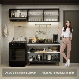 Foto 5 | Foto 5 | Cocina Integral Completa Modular Madesa Reims 190cm Nn 08