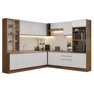 Foto 1 | Foto 1 | Cocina Integral Completa Armario De Vidrio Madesa Lux Mb 02