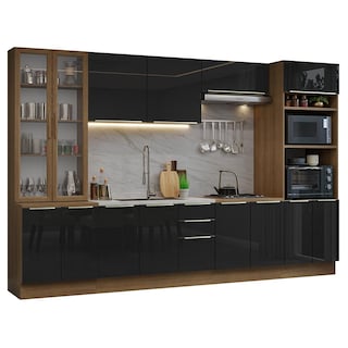 Foto 1 | Foto 1 | Cocina Integral Completa Armario De Vidrio Madesa Lux Mn 03