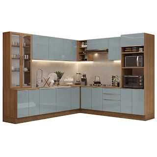 Foto 1 | Foto 1 | Cocina Integral Completa Armario De Vidrio Madesa Lux Mg 01
