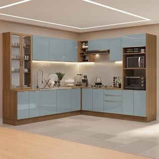Foto 2 | Foto 2 | Cocina Integral Completa Armario De Vidrio Madesa Lux Mg 01