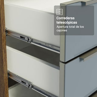 Foto 7 | Foto 7 | Cocina Integral Completa Armario De Vidrio Madesa Lux Mg 01
