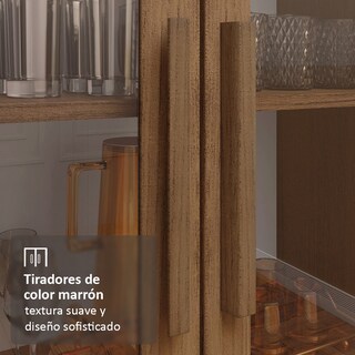 Foto 7 | Foto 7 | Mueble de Vidrio Madesa 2 Puertas