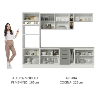Foto 5 | Foto 5 | Cocina Integral Completa Modular Madesa Agata 290cm Bg 06