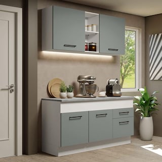 Foto 2 | Foto 2 | Cocina Integral Completa Modular Madesa Agata 150cm Bg 01