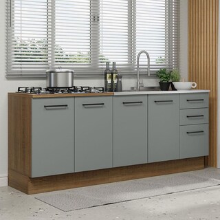 Foto 2 | Foto 2 | Cocina Integral Completa Modular Madesa Thêmis 220cm Bg 01