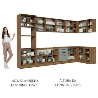Foto 5 | Foto 5 | Cocina Integral Completa Modular Madesa Agata 499cm Mg 01