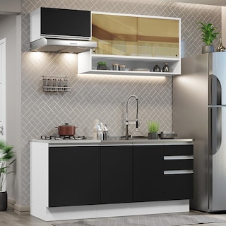 Foto 2 | Foto 2 | Cocina Integral Completa Modular Madesa Glamy 180cm Bn 08
