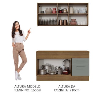 Foto 5 | Foto 5 | Cocina Integral Completa Modular Madesa Agata 150cm Mg 01