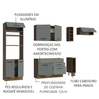 Foto 4 | Foto 4 | Cocina Integral Completa Modular Madesa Agata 290cm Mg 02