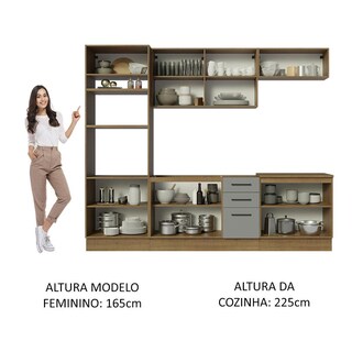 Foto 5 | Foto 5 | Cocina Integral Completa Modular Madesa Agata 270cm Mg 01
