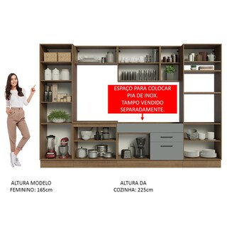 Foto 5 | Foto 5 | Cocina Integral Completa Modular Madesa Agata 330cm Mg 02