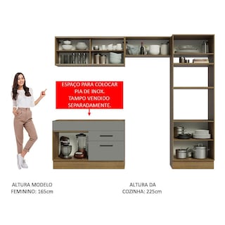 Foto 5 | Foto 5 | Cocina Integral Completa Modular Madesa Agata 270cm Mg 05