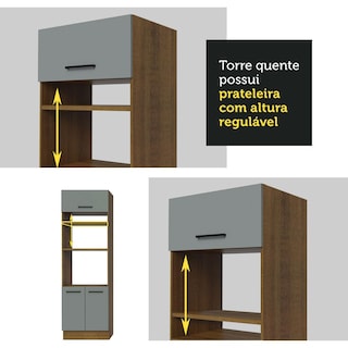 Foto 8 | Foto 8 | Cocina Integral Completa Modular Madesa Agata 270cm Mg 05