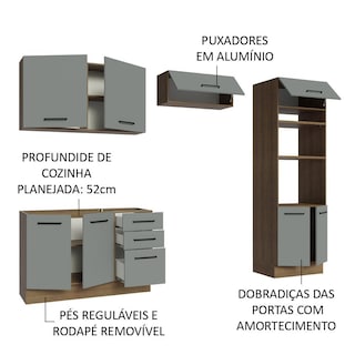 Foto 4 | Foto 4 | Cocina Integral Completa Modular Madesa Agata 270cm Mg 08