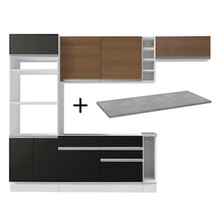 Foto 1 | Foto 1 | Cocina Integral Completa Modular Madesa Glamy 290cm Bn 03