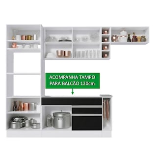 Foto 4 | Foto 4 | Cocina Integral Completa Modular Madesa Glamy 290cm Bn 03