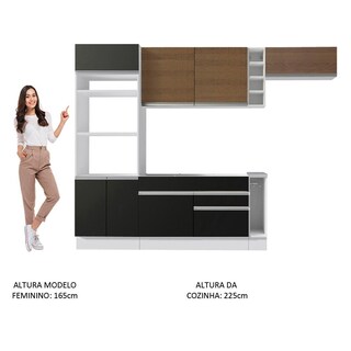 Foto 5 | Foto 5 | Cocina Integral Completa Modular Madesa Glamy 290cm Bn 03