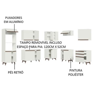 Foto 4 | Foto 4 | Cocina Integral Completa Modular Madesa Reims 462cm Bb 01
